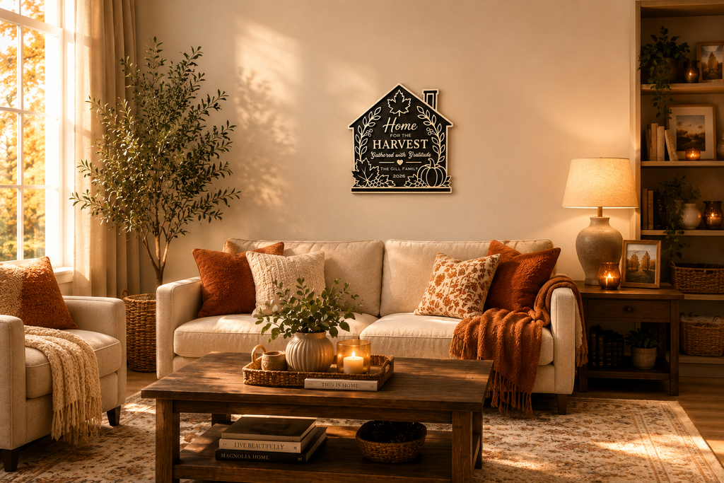 Personalized Thanksgiving Plaque