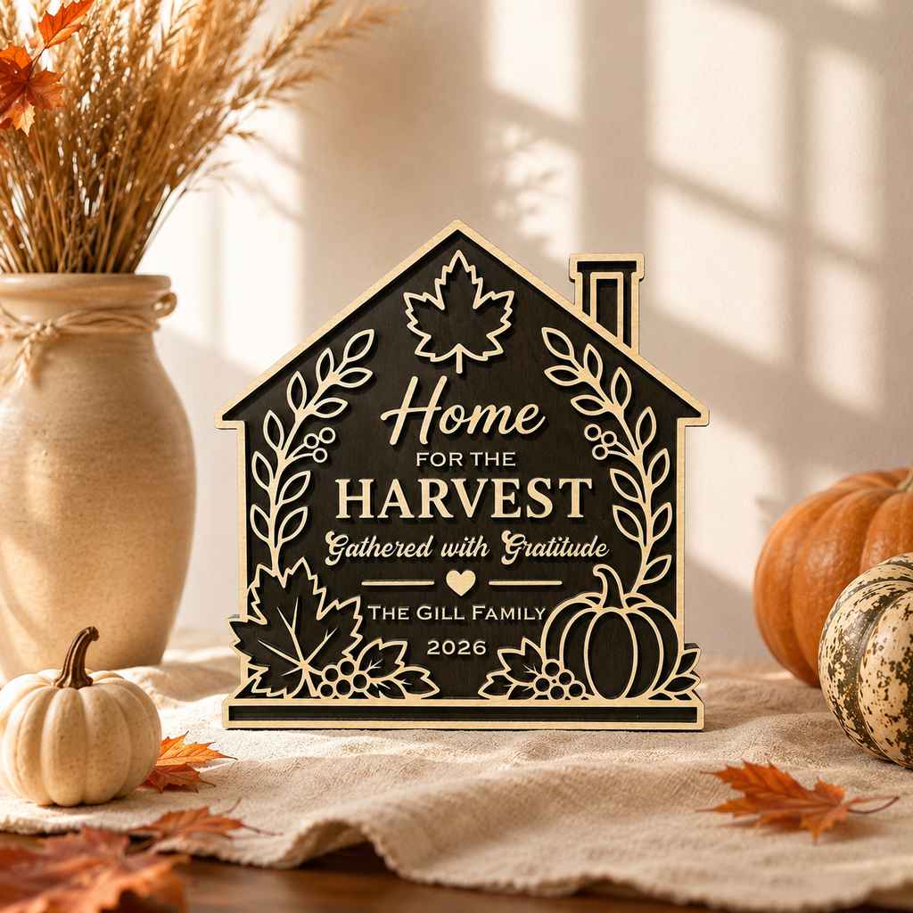 Personalized Thanksgiving Plaque