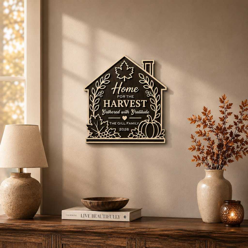 Personalized Thanksgiving Plaque