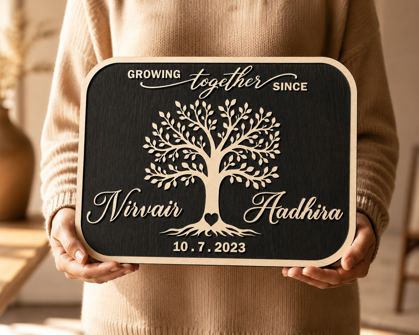 Growing Together Keepsake